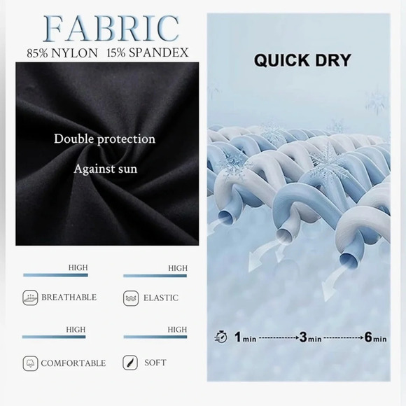 NWT Women’s One Piece Elegant Crossover Swim Dress Tummy Control & Under Shorts - Picture 5 of 7